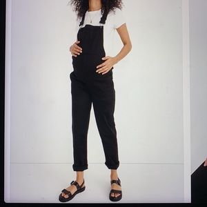 Madewell maternity overalls in carbondale wash. Size L